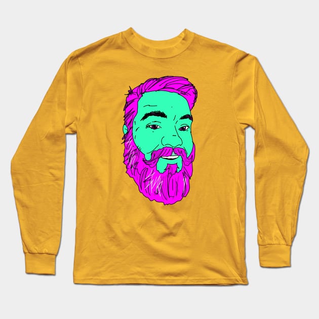 Think Bright Long Sleeve T-Shirt by Fuzzyjoseph